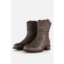 Cellini Plooi Enkellaarsjes grijs Leer