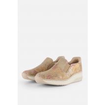Rieker Instappers beige Synthetisch