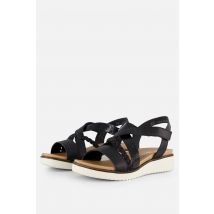 Rieker Sandalen zwart Synthetisch