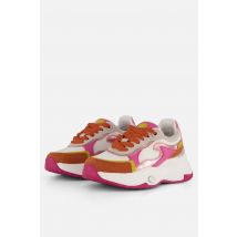 Mexx Palma Pam Sneakers oranje Leer
