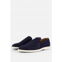 Vertice Instappers blauw Suede