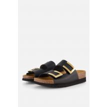 Scholl Monterey Slippers zwart Synthetisch