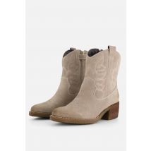Muyters Cowboylaarzen grijs Suede
