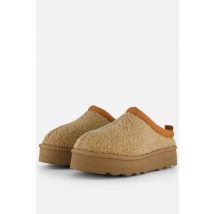 S.Oliver Pantoffels beige Textiel