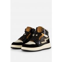 Muyters Sneakers zwart Leer