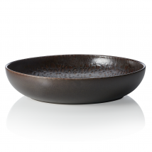 Rockzzero Stoneware Bowl Metallic Brown Dia 33 cm 3 L