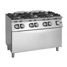 Giorik ECG760H - 6 Burner Gas Range With Maxi Oven