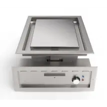 Mirror ME40 Di Drop In Electric Chrome Griddle/Plancha