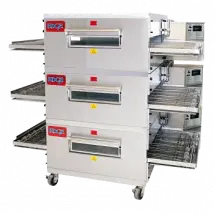 Jestice EDGE40 Double Deck Gas Conveyor Oven 24