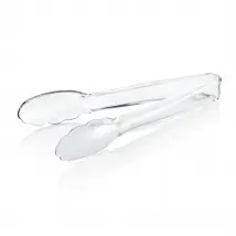 Utility tongs Crystal Clear Pack Size 6