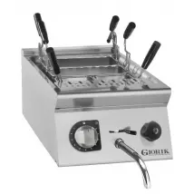 Giorik CPE726T Single Tank Counter Top Electric Pasta Cooker/Boiler 2/3Gn