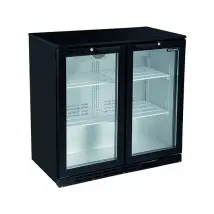 Blizzard Double Door Bar Bottle Cooler (182 bottles)