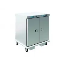 Emainox 26 X 1/1Gn Mobile Fan Assisted Heated Holding Cabinet - With Humidity