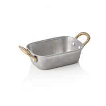 Steel & Style Vintage Serving Pan Chrome Nickel Steel 230 ml