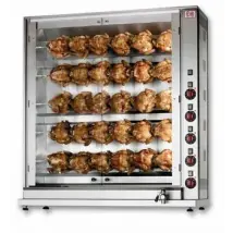 CB E30P-S5 - 5 Spit - 30 Bird Electric Chicken Rotisserie