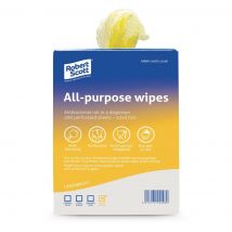 Robert Scott All-Purpose Antibacterial Cleaning Cloths Yellow (200 Pack)