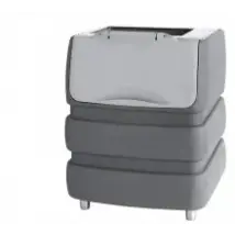 DC Ice Storage Bins - Modular Ice Bin - B530 - B530 Plastic