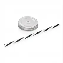 Lid with straw Black Pack Size 6