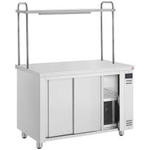 INOMAK 1400mm Hot Cupboard With Single Heated Gantry HCPW-SHG14