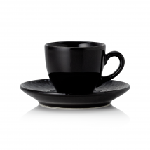 Espresso cup and saucer Night Pack Size 6