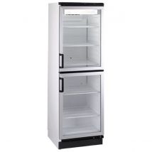VESTFROST Upright 377L Double Hinged Glass Door Refrigerator FKG370