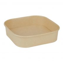 Fiesta Recyclable Square Container Bases 750ml (300 Pack)