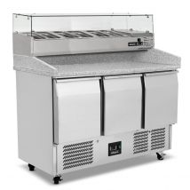 BLIZZARD Blizzard Compact Pizza Prep Counter Triple Door 368L BCC3PIZZA