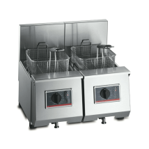 FriFri Profi+ 6 + 6 Electric Counter-top Twin Tank Fryer - 2 Baskets - W 540 mm - 2 x 4.6 kW