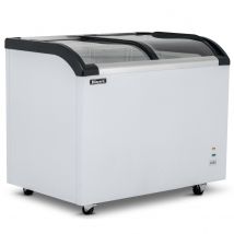 Blizzard BDF22 Curved Glass Lid Freezer 220L