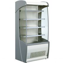 PESSOA850 SS 625 FV LC Stainless Steel Tiered Display 705MM Wide