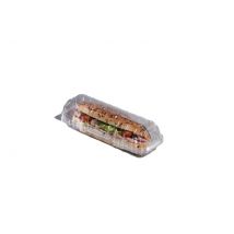 9" Baguette plastic container (250)