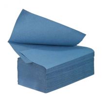 Logic8 1ply Blue Zfold  -  205 x 240 - Recycled - 12 x 250's