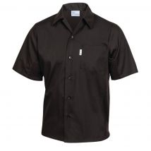 Chef Works Unisex Cool Vent Chefs Shirt Black M