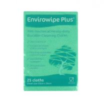 Envirowipe Plus Folded Cleaning Cloths Green (6x25)