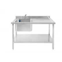 Atlas SBLD1200 Stainless Steel Sink Left Hand