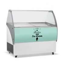 CRYSTAL 353L Elegante Ice Cream Display