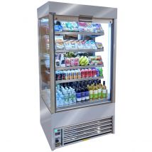 FROST-TECH 1m Shuttered Tiered Display