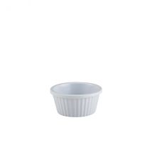 GenWare Melamine White Fluted Ramekin 28ml/ 1oz - Pack of 24