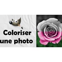 Coloriser des photos en noir et blanc avec GIMP