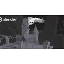 Blender : Modéliser une maison cartoon Halloween