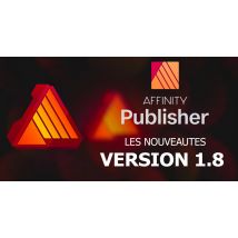 Affinity Publisher 1.8 : les nouveautés