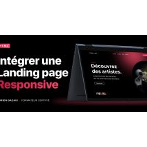 Intégration d'une Landing page Responsive