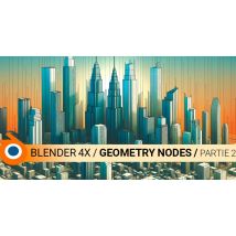 Blender 4.X - Geometry Nodes - Atelier 02 - Construction Building