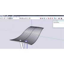 Sketchup : copies multiples le long d'une courbe