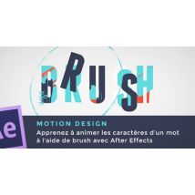 Motion Design : Brush et Animation Typographique