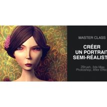 Master Class : Créer un portrait Semi - Réaliste