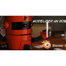 Modélisation d'un atelier robot dans Blender