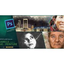 Pack artistique Photoshop Vol 2 : Aquarelle express, effet de craie et peinture relief