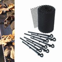 Grillage ProtÃ¨ge gouttiÃ¨re 6mx15cm - lot de 2
