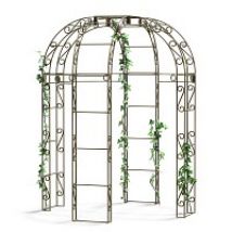 Kiosque Gloriette en fer 4 pieds Arcade renforcÃ© - D.188 x H.231 cm - 2,80m2